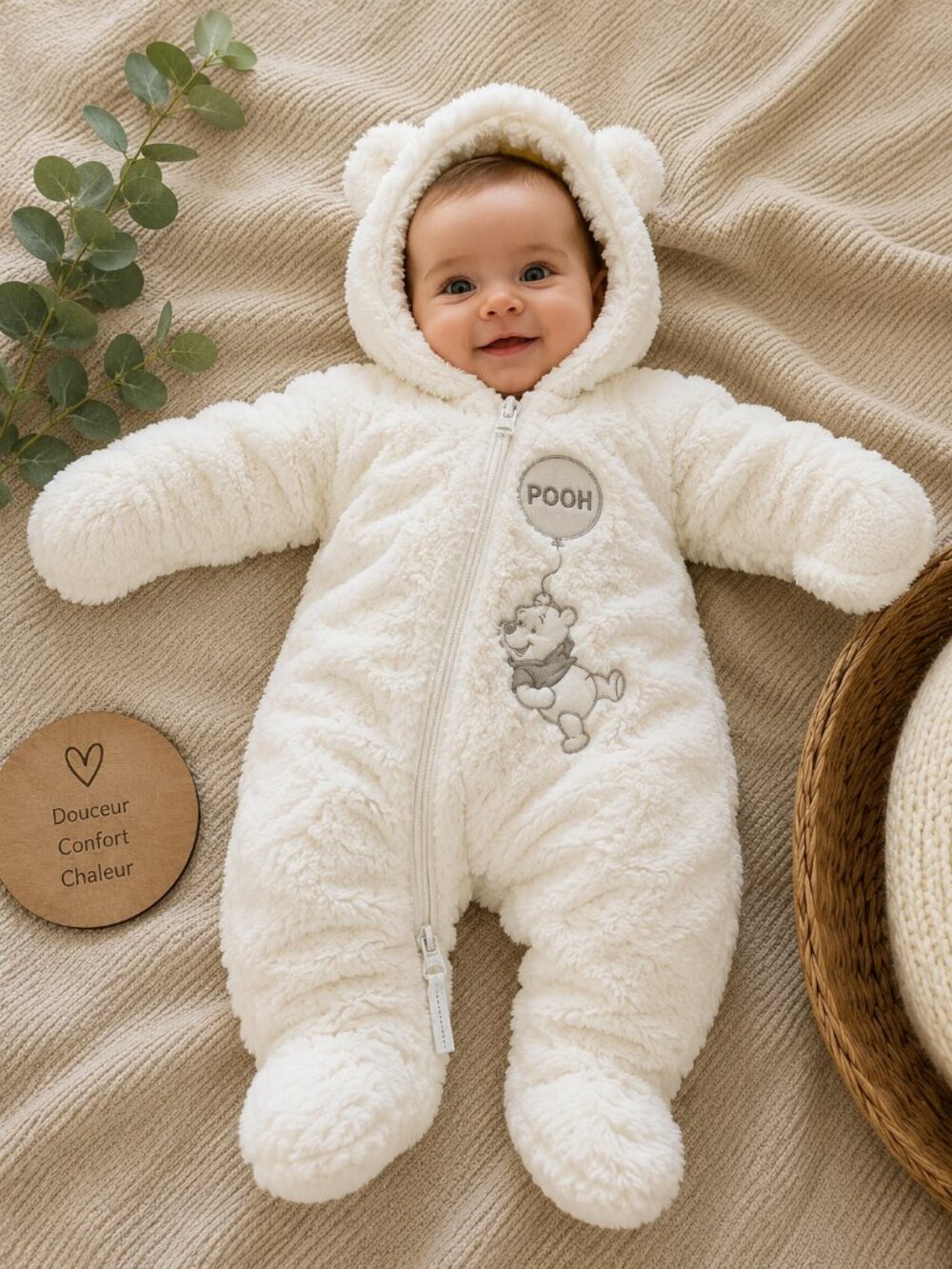 Disney Baby Winnie the Pooh Snowsuit – 0–3 Months